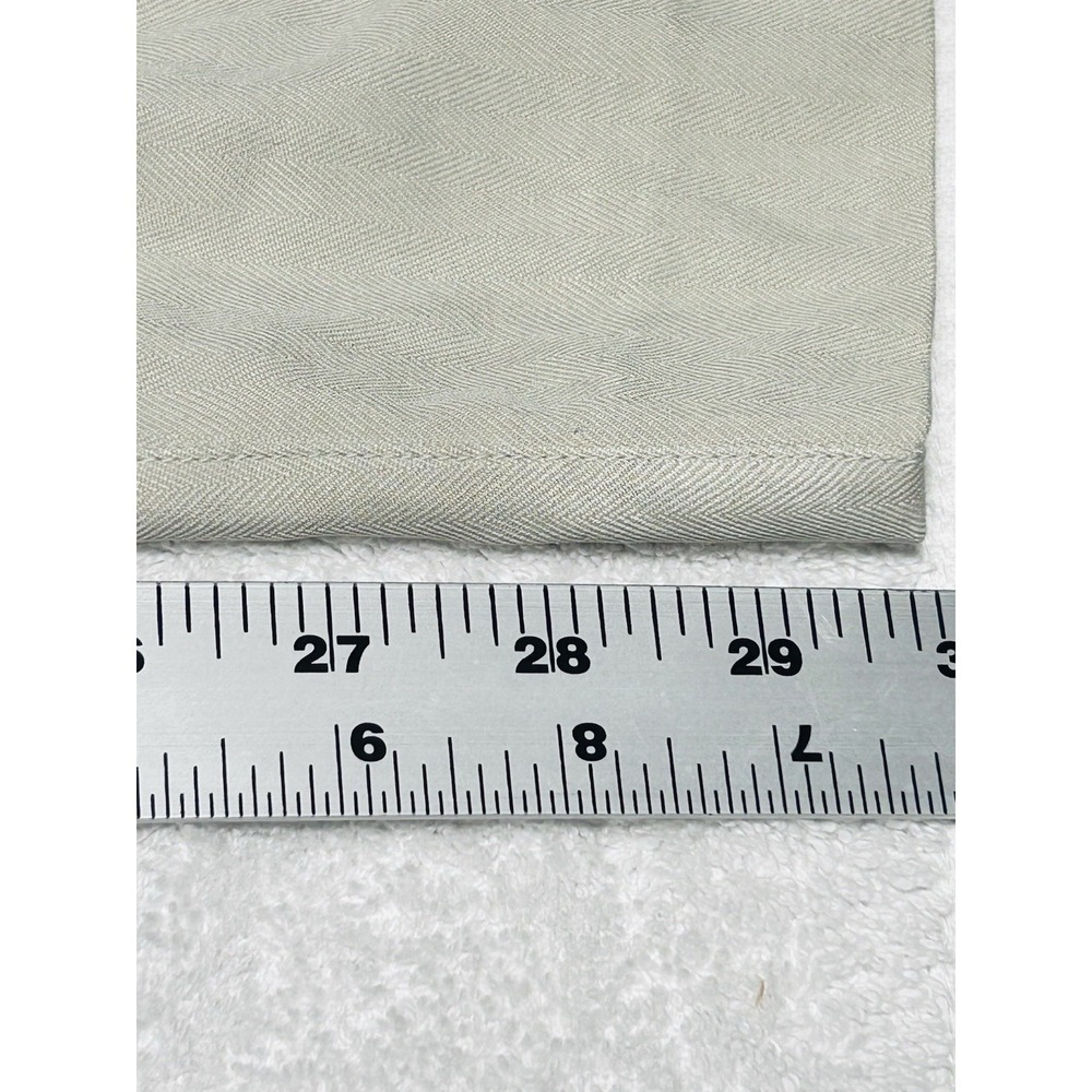 Tommy Bahama Relax Men's Beige Pleated Silk Trousers Textured 32/30 - Picture 6 of 6